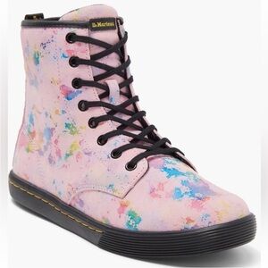 DR MARTENS SHERIDAN CONFETTI SUEDE CASUAL BOOTS Size 6